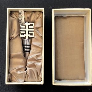 L'Objet Wine Bottle Stopper Asian Platinum